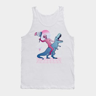 Alien Trex Autism P R t shirt Tank Top